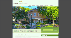 Desktop Screenshot of nielsenproperty.com